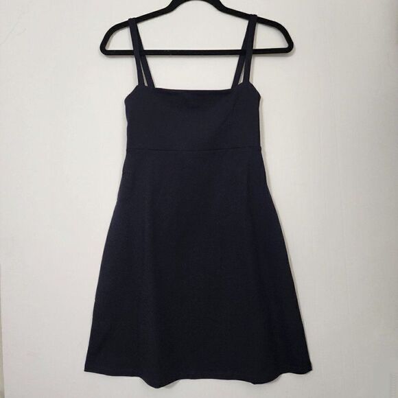 NEW Susana Monaco Size S - Open Back Tank Flare Dress in Midnight - Picture 3 of 9